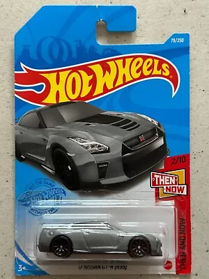 Buy 2020 Hot Wheels 17 NISSAN GT-R R35 Then And Now Japanese Long Card Skyline JDM • 9.99£