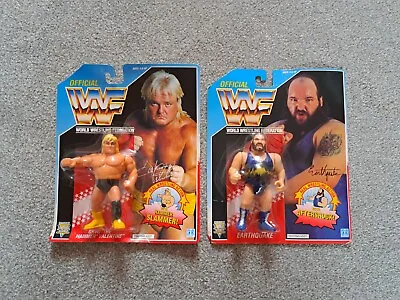 Buy MOC Greg Valentine And Earthquake Hasbro Figure Bundle WWF WWE 90s Toy • 199£