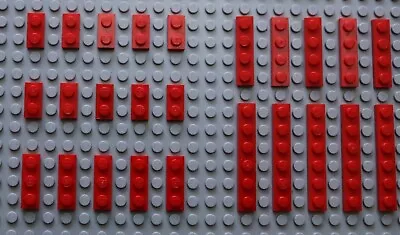 Buy 100 Pcs Lego 1 Stud Plates Super Bundle - Mix Of 1x2, 1x3, 1x4, 1x6, 1x8 & 1x10 • 11.99£