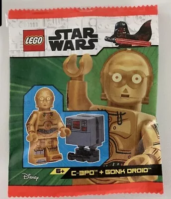 Buy Lego Star Wars C-3po Gold Minifigure & Gonk Droid Polybag 912310 New Sealed  • 6.49£