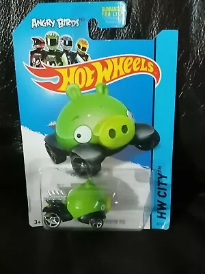 Buy Hot Wheels 2014 HW City 81/250 Angry Birds Minion Pig Collectible Car • 9.99£