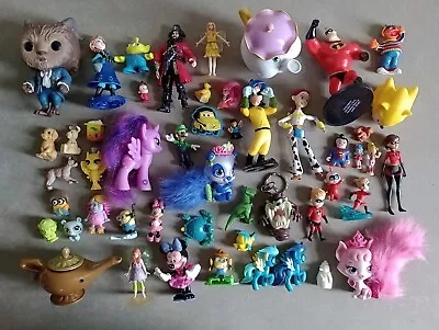 Buy Toy Figure Bundle X 45. Disney, My Little Pony, Minions, Fairies. 1 To 4 Inches • 11.95£
