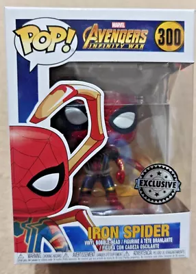 Buy Funko Pop Marvel Avengers Infinity War Iron Spider 300 Exclusive • 17£
