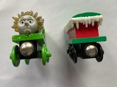 Buy Thomas & Friends Wooden Magnetic Jack Frost Percy & Winter Caboose • 12.21£
