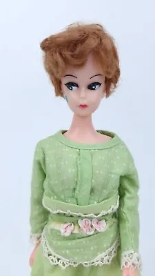 Buy Vintage 1970s Barbie Clone Bubble Cut Titian Hair Hong Kong With Dress • 46.61£