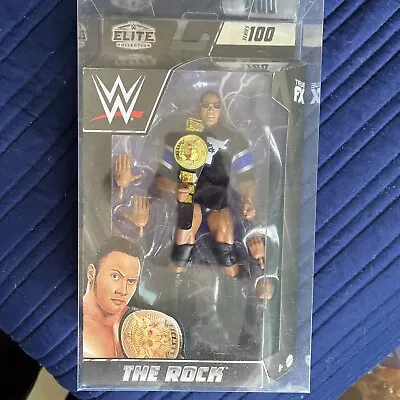 Buy WWE Elite Collection Series 100 - The Rock Action Figure • 21.80£
