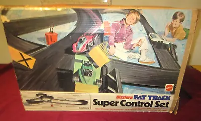 Buy Amazing Vintage 1972 Mattel Hot Wheels Sizzlers Fat Track Super Control Set • 287.32£