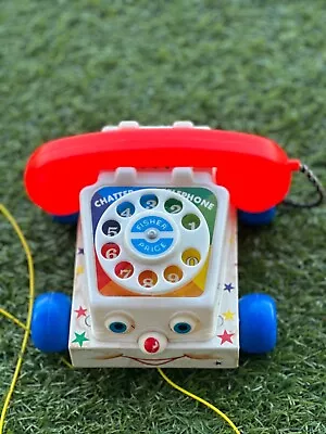Buy Vintage Fisher Price Chatter Telephone Classic Childrens Toy • 18.99£
