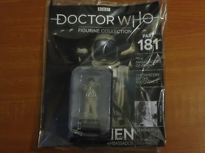 Buy ALIEN AMBASSADOR  Part #181 Eaglemoss BBC Doctor Who Figurine Collection 3rd Dr • 24.99£