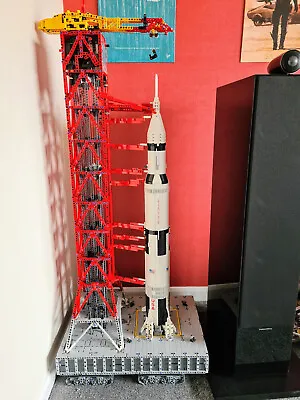 Buy Lego Saturn V, LUT Launch Pad And Crawler.  Fully Motorised. • 849.99£