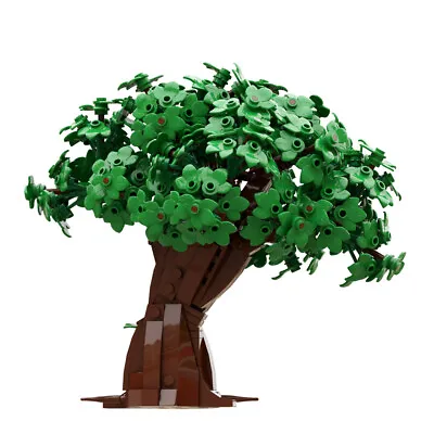 Buy MOC Bonsai Trees Mini Building Blocks DIY Decorations Plants Building Bricks • 25.19£