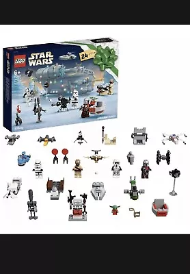 Buy NEW ⭐️ 2021 LEGO Star Wars Advent Calendar 75307 24 Doors To Open 335 Pieces ✅ • 39.99£