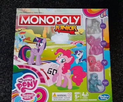 Buy Monopoly Junior My Little Pony Friednship Magic Board Game - Brand New & Sealed • 10£