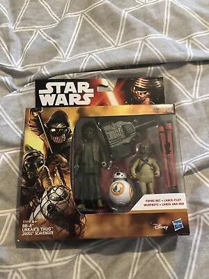 Buy Star Wars The Force Awakens BB-8, Unkars Thug Jakku Scavenger Action Figure Set • 12.50£