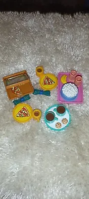 Buy Vintage Fisher Price Loving Family Pizza Box Plates Food Coffe Cups Dolls House  • 12.99£