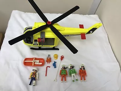 Buy Playmobil 3845 Air Rescue Helicopter - Air Ambulance. Missing Back Propellor. • 19.99£