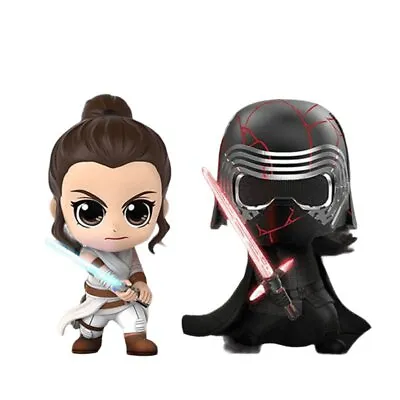 Buy Hot Toys Cosbaby - Star Wars Rise Of Skywalker (Size S) - Rey & Kylo Ren (Set Of • 53.55£