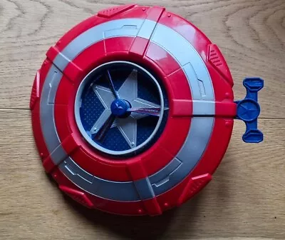 Buy Marvel AVENGERS CAPTAIN AMERICA Action Shield / Flying Disc Launcher  Hasbro • 8.50£