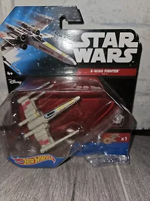 Buy New Star Wars Hot Wheels Diecast X-Wing Fighter Red 5 -New In Box • 11.99£