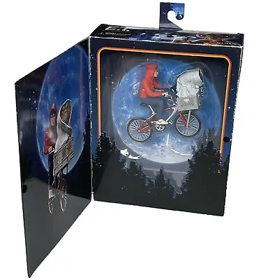 Buy E.T. The Extra Terrestrial & Elliott Bicycle Pull Back Go Action Figure Neca • 59.99£