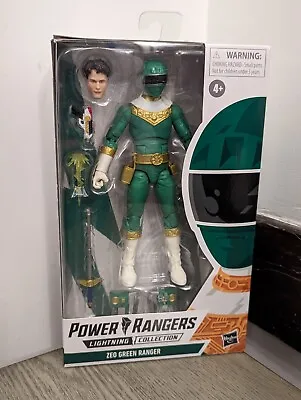 Buy NEW Power Rangers Lightning Collection - Zeo Green Ranger Adam Boxed • 40£