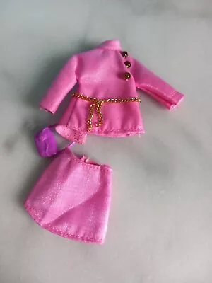 Buy Topper Dawn? 1970 All KELLY Pink Suit Mini Barbie Fashion Avenue Hong Kong  • 17.09£