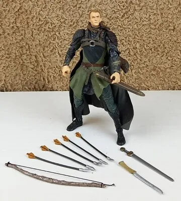 Buy The Lord Of The Rings LEGOLAS Helm's Deep 6.5  Marvel Figure 2002 Near Complete • 17.49£