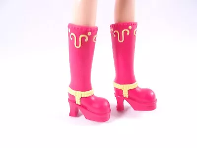 Buy Boots Red-Yellow Accessories Accessories Fits Barbie Steffi Petra (6326) • 4.07£
