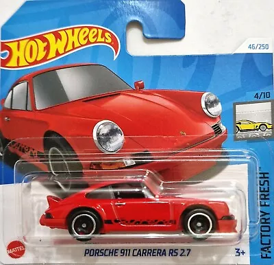 Buy Hot Wheels 2024 Porsche 911 Carrera Rs 2.7 Free Boxed Shipping  • 7.99£