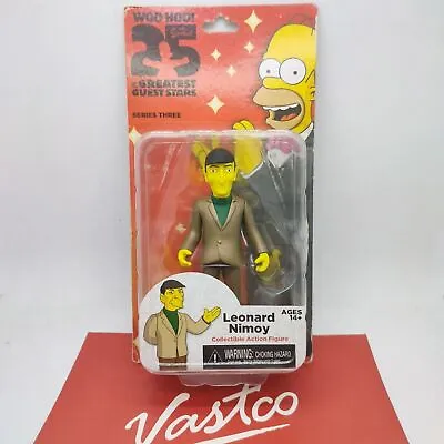 Buy NECA The Simpsons 25 Of The Greatest Guest Stars Leonard Nimoy Series 3 Figure • 42.68£