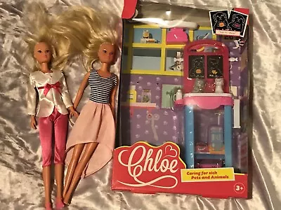 Buy X2 Steffi Dolls With Vet Pets Accessories Bundle Barbie Toys Kids Dolly • 15£