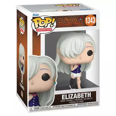 Buy Funko Pop Animation Seven Deadly Sins Elizabeth Vinyl Figure For Ages 3+ And Up • 16.14£