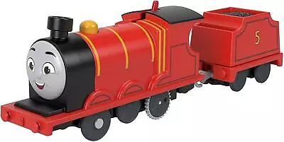 Buy Fisher Price Thomas & Friends James Motorized Toy Train Engine Preschool Ages 3+ • 21.99£