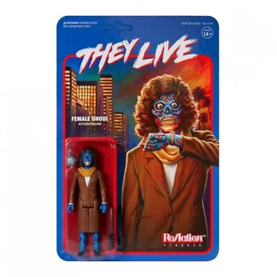 Buy They Live Female Ghoul ReAction Figure  3.75  Super7  Figure • 19.65£