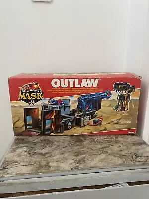 Buy Vintage OUTLAW Kenner Mask Near Complete In Box With Insert Good Condition! 1985 • 204.70£