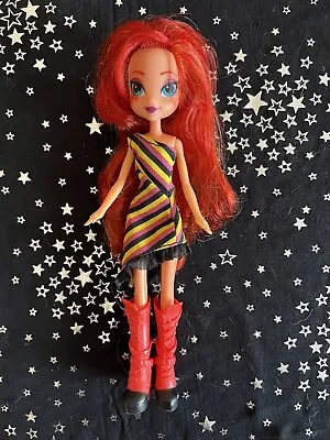 Buy My Little Pony Equestria Girls Rainbow Rocks Dress Up Sunset Shimmer Doll • 10£