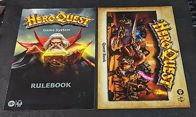 Buy Heroquest 2021 Core Game Rule & Quest Book Hasbro/Avalon Hill • 8£