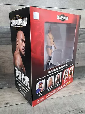 Buy WWE Championship Collection The Rock Wrestling Figurine Eaglemoss - New • 10.99£
