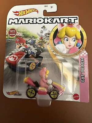 Buy Hot Wheels Diecast:  MarioKart: Cat Peach: Standard Kart • 29.95£