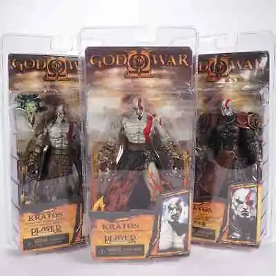 Buy Neca God Of War Kratos Golden Fleece Armor Medusa Head 7  Game Action Figure Toy • 23.99£