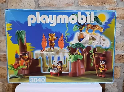 Buy Playmobil 3040 Jungle Dinosaur Dungeon, Tribe Figures, Boxed, 100 % Complete • 25.90£