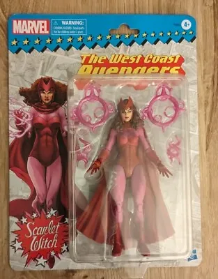 Buy Hasbro Marvel Legends Retro Style 6  Inch Action Figure Scarlet Witch. Opened.  • 16£