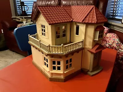 Buy Vintage Huge Sylvanian Family Willow Hall With Loads Of Furniture 15 Items.. • 22.50£