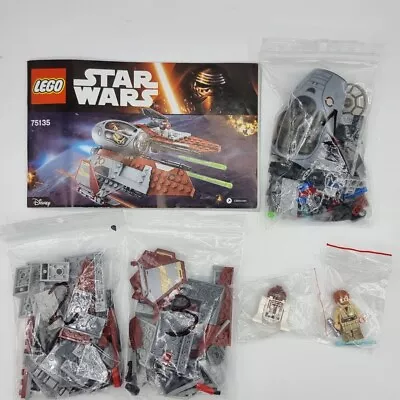 Buy LEGO Star Wars Episode 3: 75135 Obi-Wan's Jedi Interceptor Complete Instructions • 46.23£