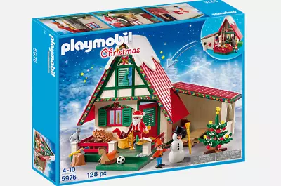 Buy Playmobil Christmas 5976 Santa's Home *slight Box Damage*free Postage* • 40£