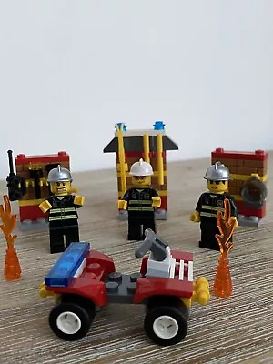 Buy Lego Firemen With Quadbike And Tools • 12.50£