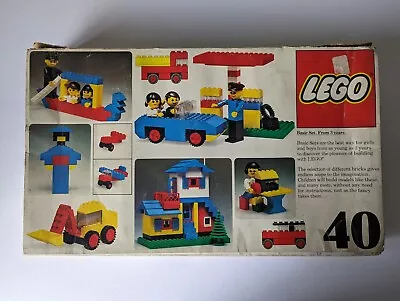 Buy LEGO Basic 40: Building Set 1970s Good Condition • 25£