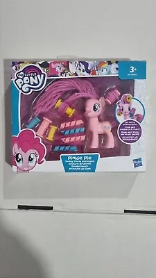 Buy My Little Pony Pinkie Pie Figure Twisty Twirly Hairstyles Playset Box Creased • 10.50£