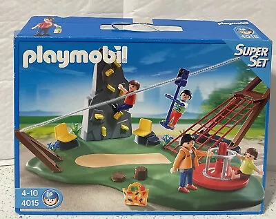Buy Playmobil Set 4015 SuperSet Activities Playground Boxed With Instructions • 18.95£