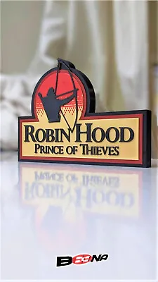 Buy Robin Hood Prince Of Thieves Logo Display Plaque For Kenner Collection Costner • 16.50£